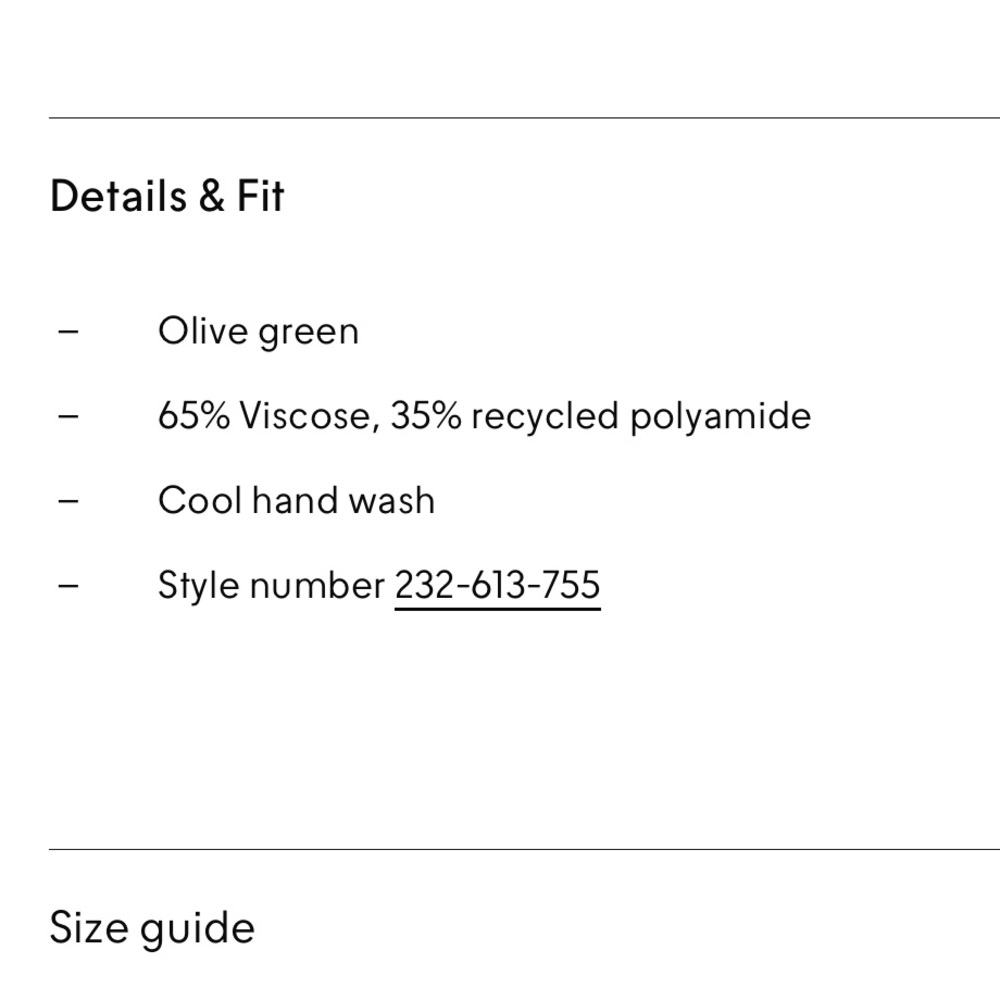 TOTEME seamless rib tank dress olive - Picture 9 of 10